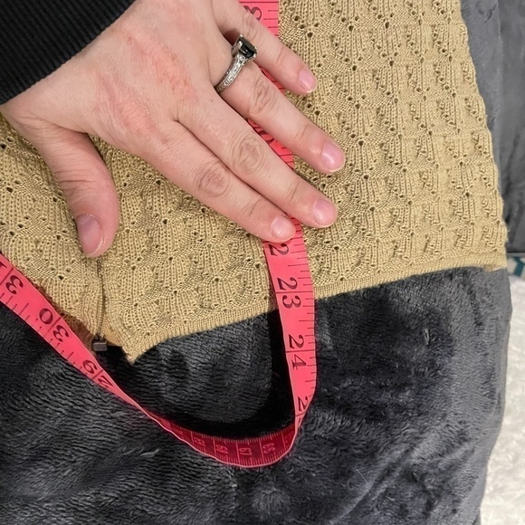 TEXTURED Knit Zip Front Cardigan Sweater💛 - Picture 8 of 9